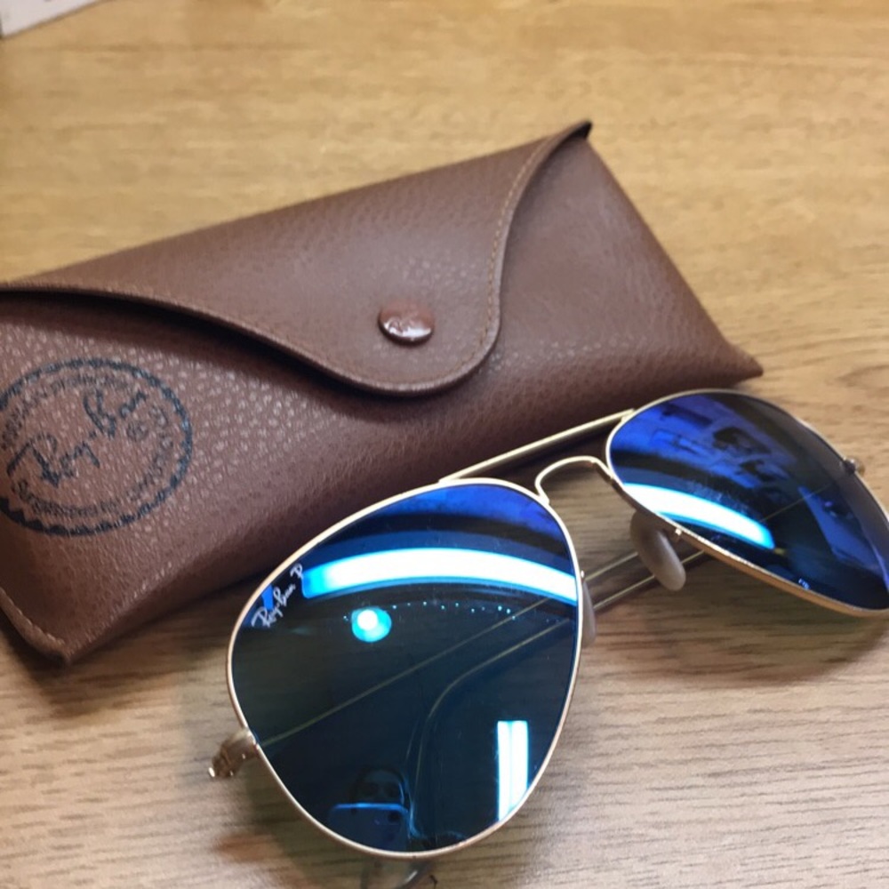 Ray Ban aviator flash lenses **